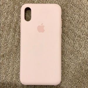 Light Pink Apple Phone Case